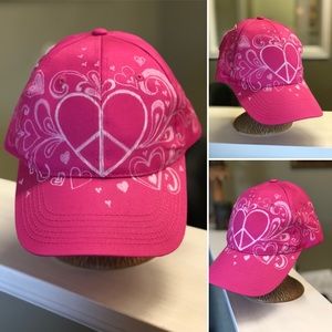 Pink women's hat